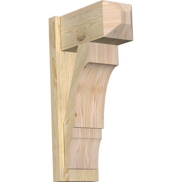 Ekena Millwork Balboa Craftsman Rough Sawn Outlooker, Douglas Fir, 8"W x 16"D x 28"H OUT08X16X28BOA04RDF - main